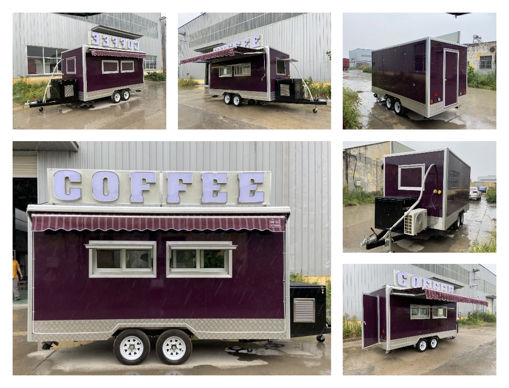 custom mobile trailer coffee shop for sale in Nevada